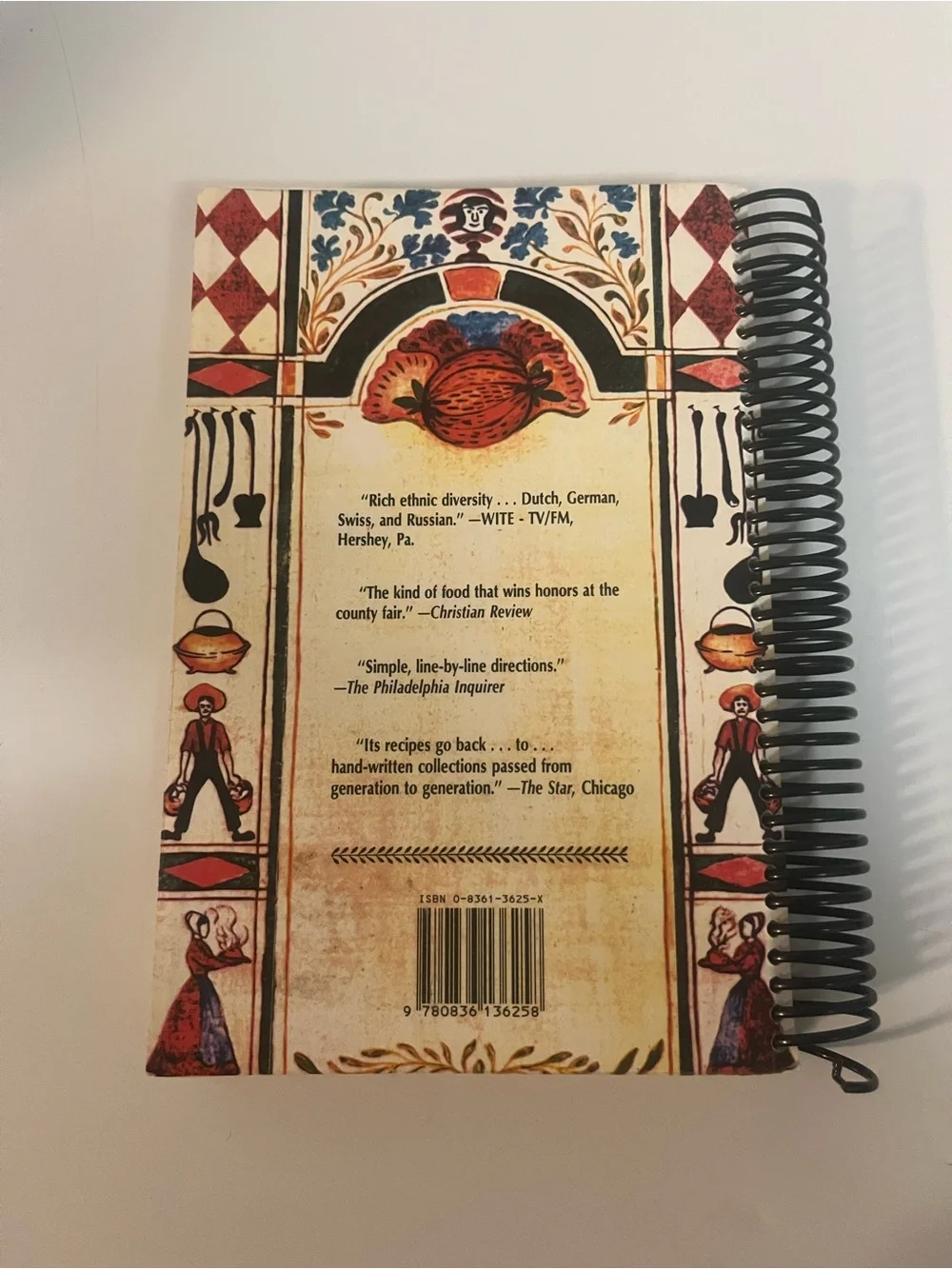 Mennonite Community Cookbook Spiral Edition Mary Emma Showalter 1999 Cookbook